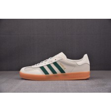 【纯原】AD Oiginals Gazelle Indoor T头鞋 白绿 ID2567 아디다스
