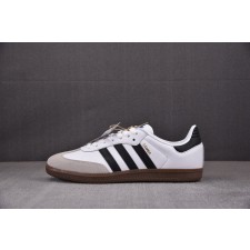 【TC头层】Ad Samba Vegan 白黑 H01877 아디다스