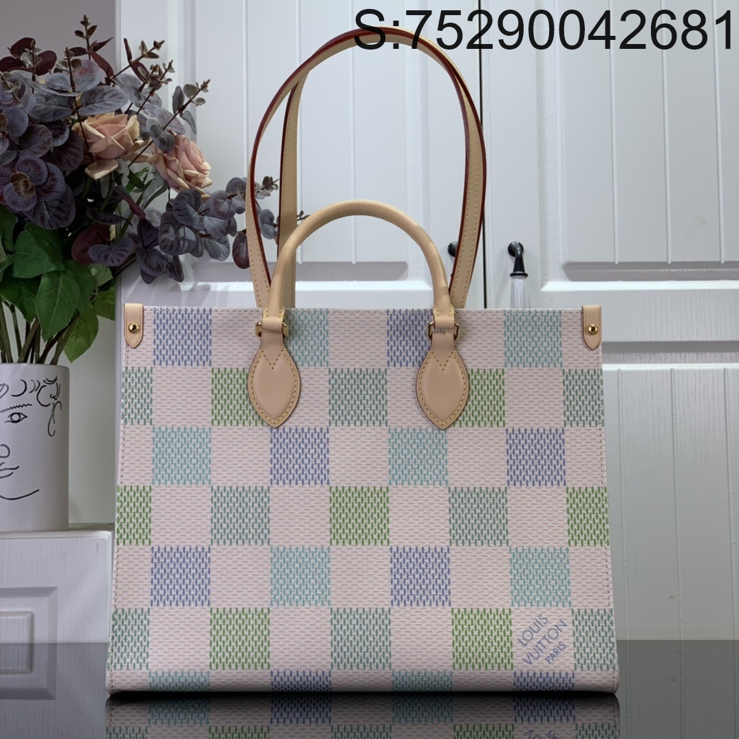 [88factory] 루이비통 온더고 MM 피스타치오 35*27*14cm N40518 