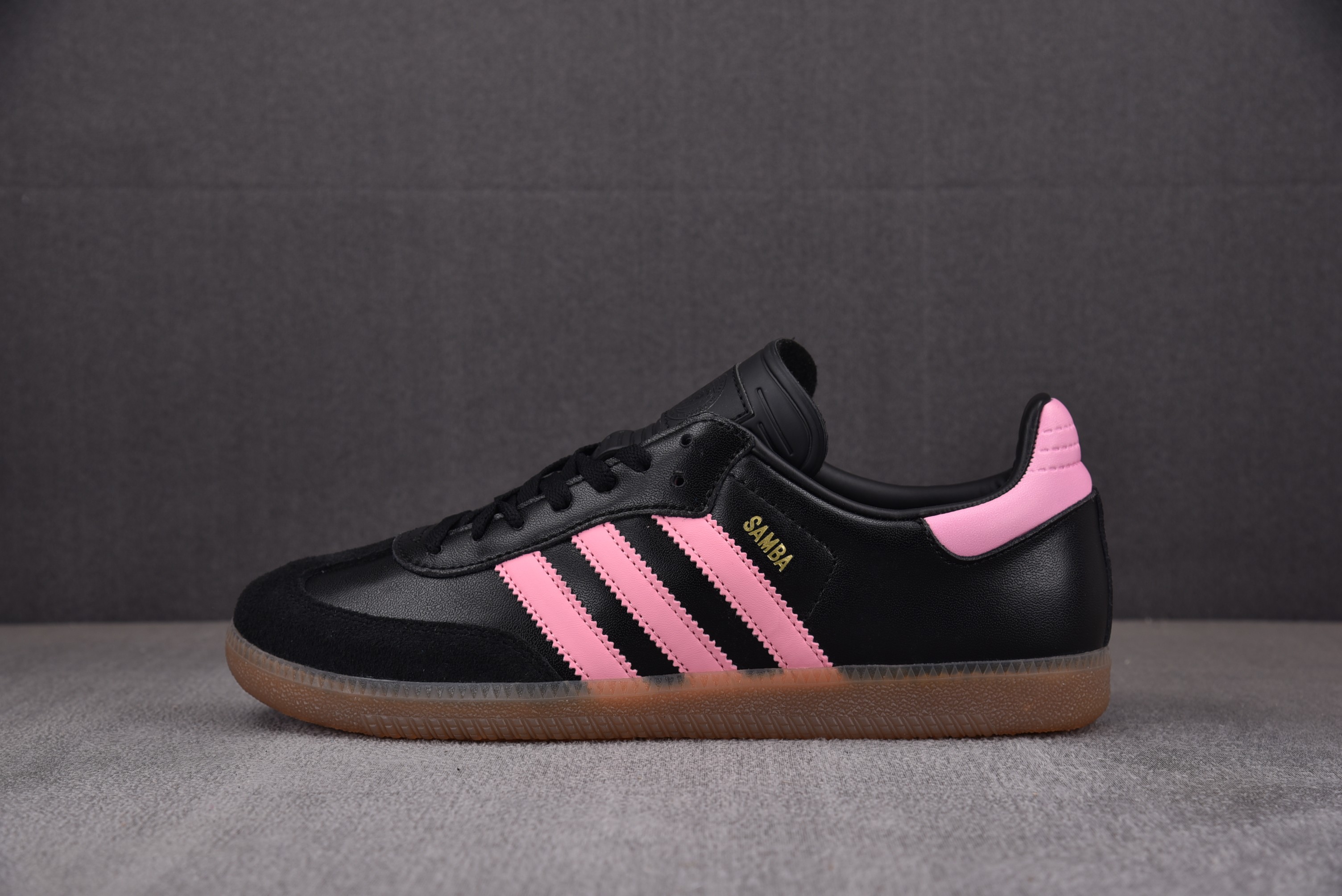 【纯原】INTER MIAMI CF x AD Originals Samba 黑粉 IH8157