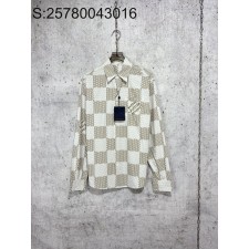 [사슬공장] 루이비통 점보 모노그램 다미에 긴팔 셔츠 LOUIS VUITTON