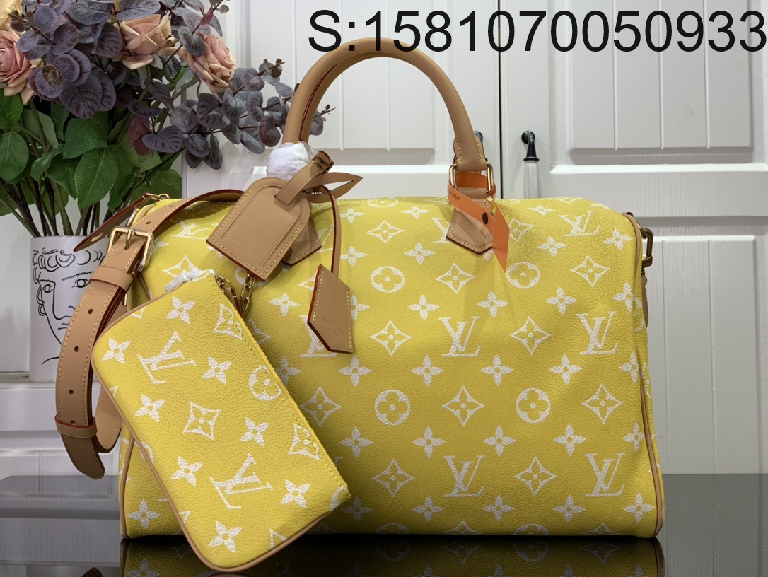 [88factory] 루이비통 스피디 P9 반둘리에 40 모노그램 옐로우 40*26*23cm M24419 