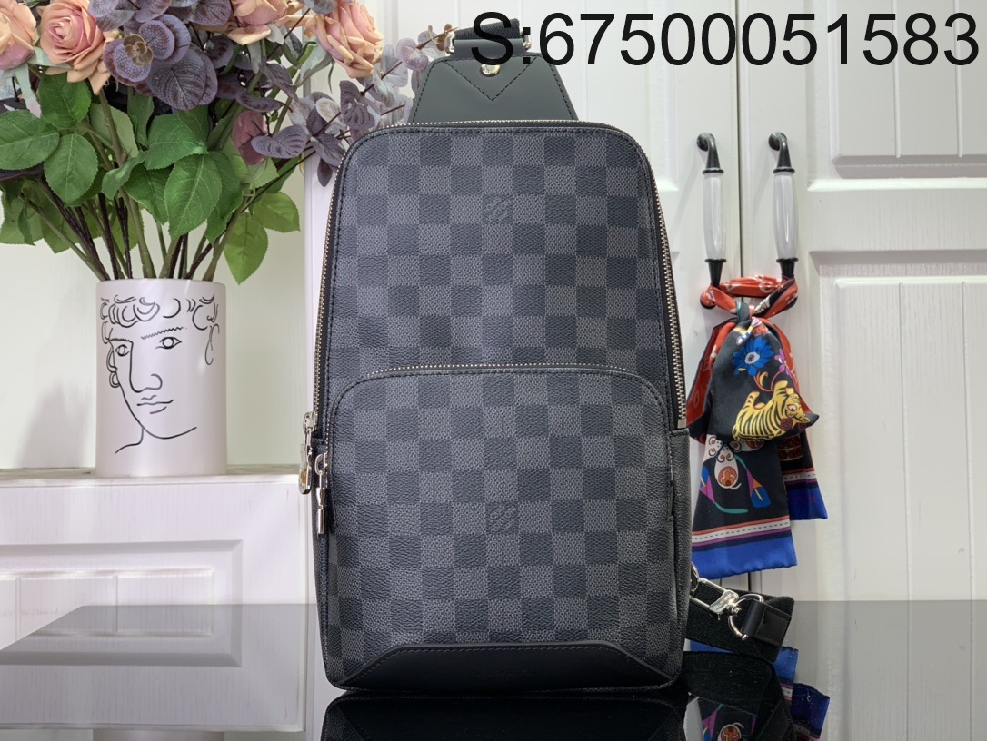 [88factory] 루이비통 에비뉴 슬링백 다미에 그래파이트 N41719 21*31*9cm