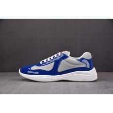 【ZG】PRADA 漆皮织物 银蓝 ...