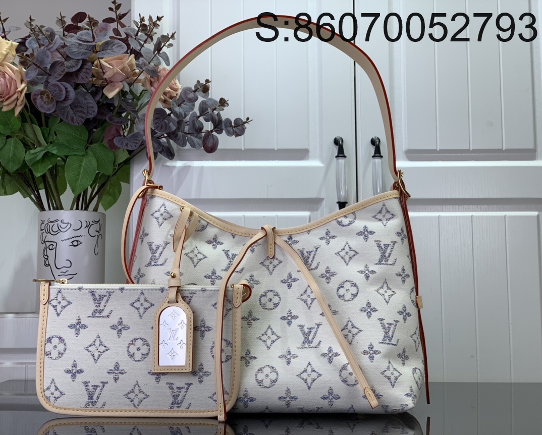 [88factory] 루이비통 캐리올 PM 멀티컬러 베이지 M24707 29*24*12cm 