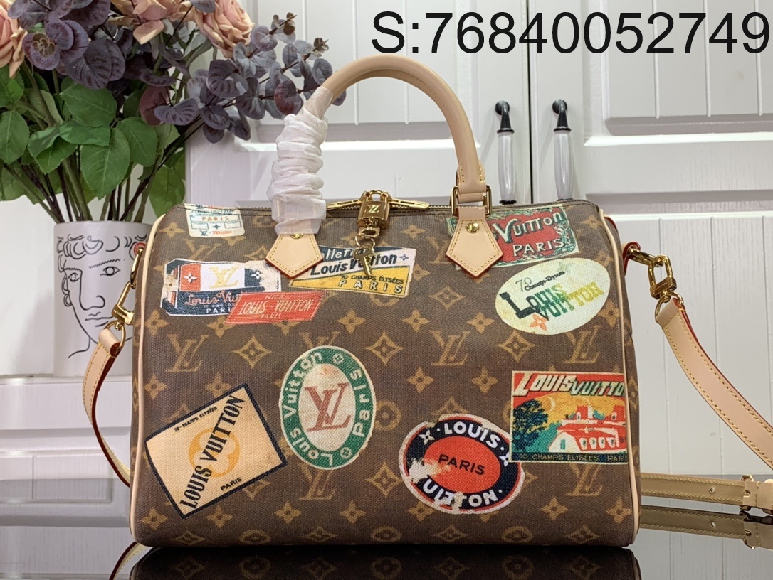 [88factory] 루이비통 스피디 반둘리에 30 M47087 30*21*17cm LOUIS VUITTON