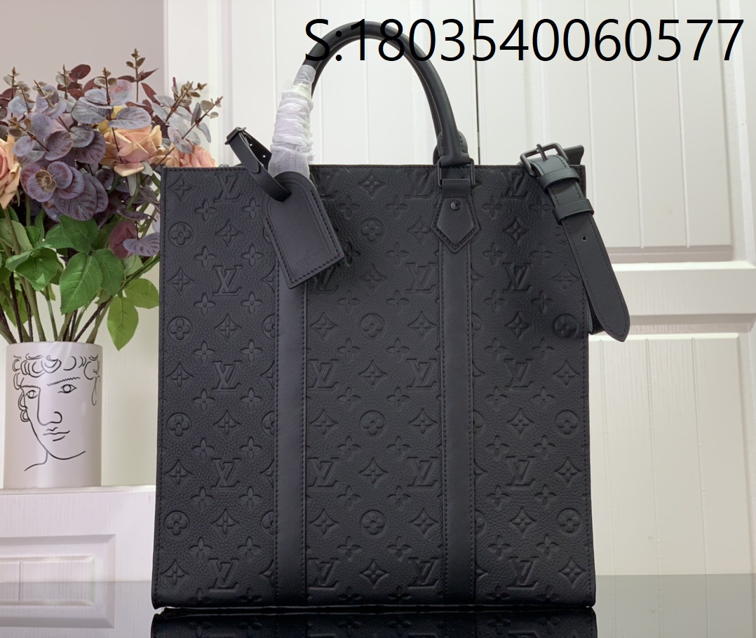 [88factory] 루이비통 삭 플라 NV 블랙 M21866 36.5*38*9cm 