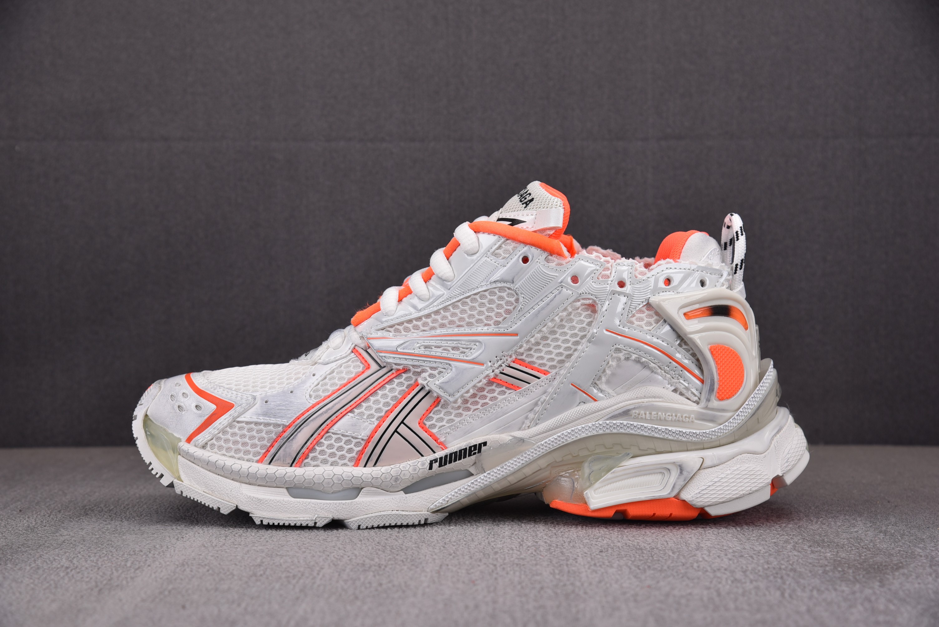 [XA]발렌시아가 러너 Balenciaga Runner 화이트 오랜지 