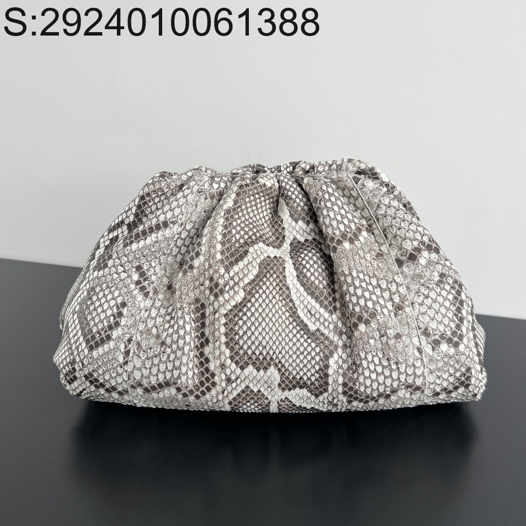 징 팩토리 보테가베네타 리얼 파이톤 가죽 파우치 576227 38*20*8.5cm 