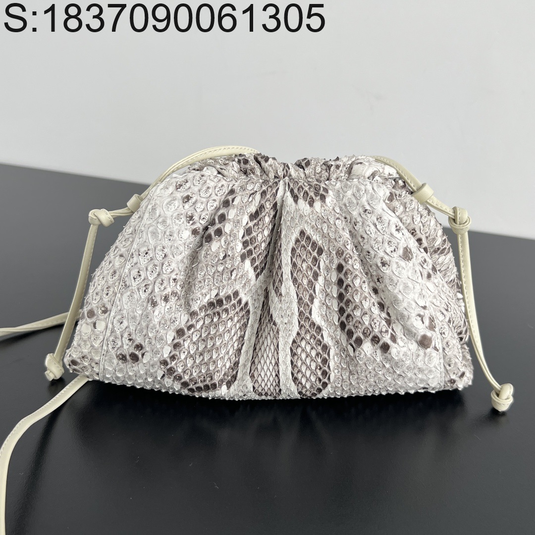 징 팩토리 보테가베네타 리얼 파이톤 가죽 파우치 576227 22*13*5cm 