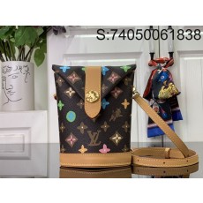 [88factory] 루이비통 엔벨로프 파우치 모노그램 M83344 12.5*18*8.5cm 브라운 