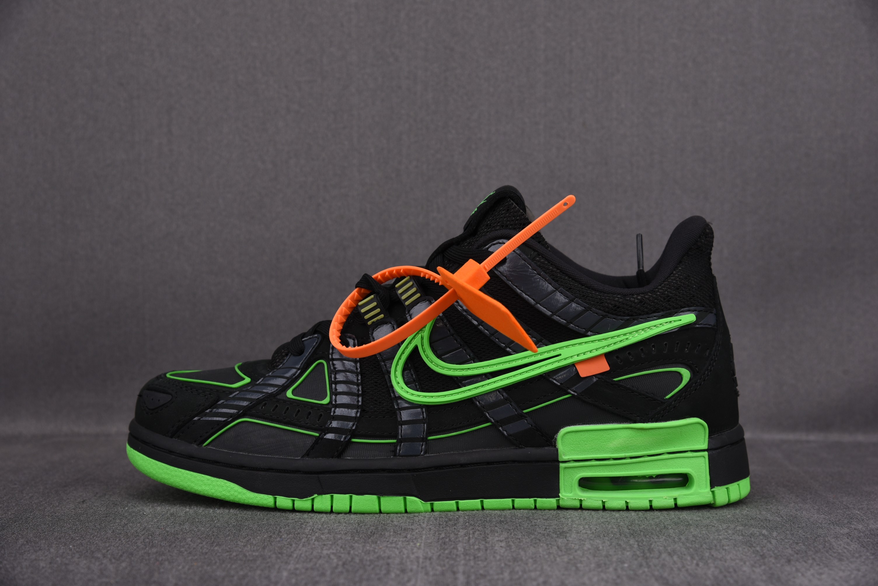 【OWF】Nike Rubber Dunk x Off-White OW联名 黑绿 CU6015-001 나이키