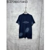 [사슬공장] 발렌시아가 24FW 3B 더티 반팔티 네이비 balenciaga