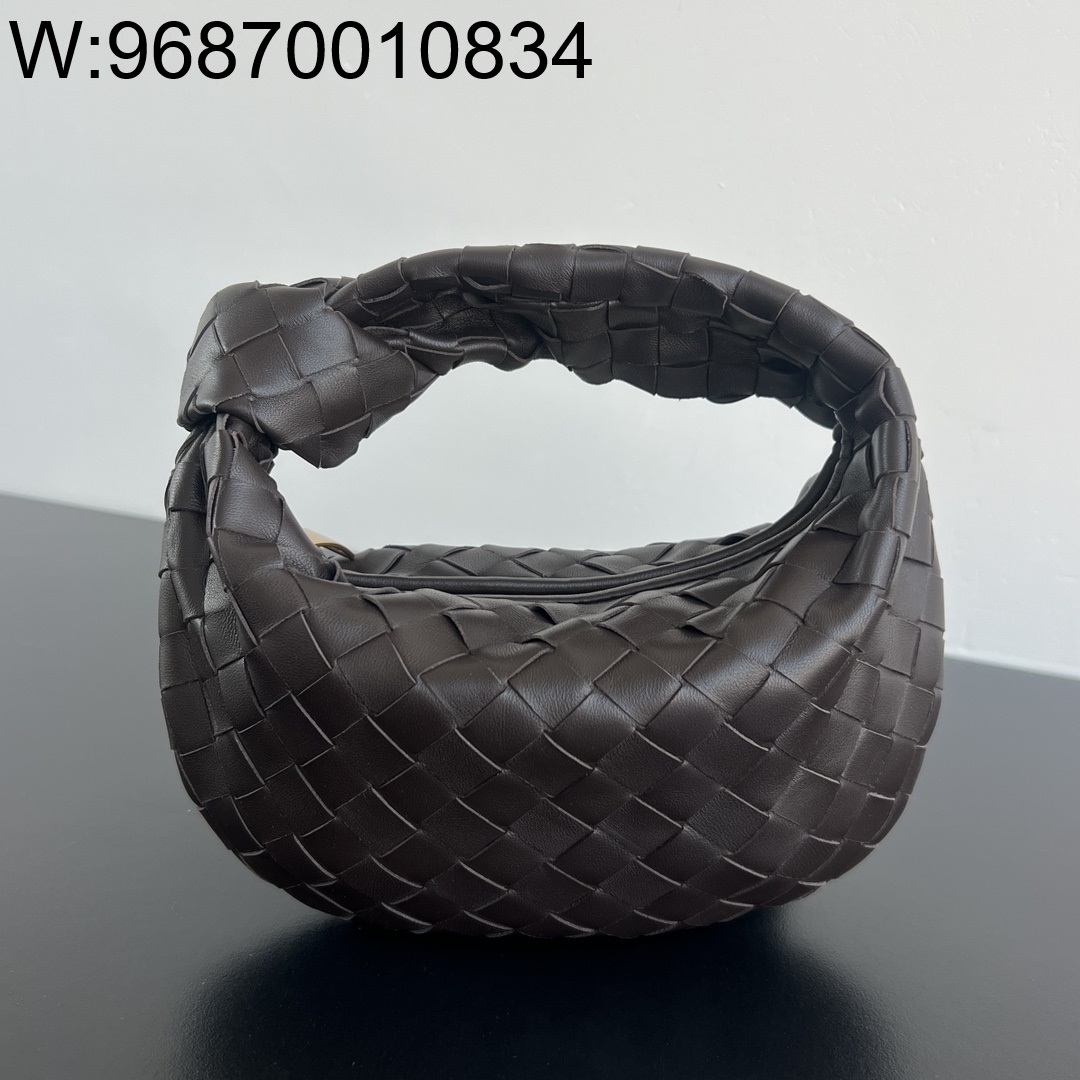 징 팩토리 보테가베네타 미니 조디 651876 23*28*8cm 초콜릿