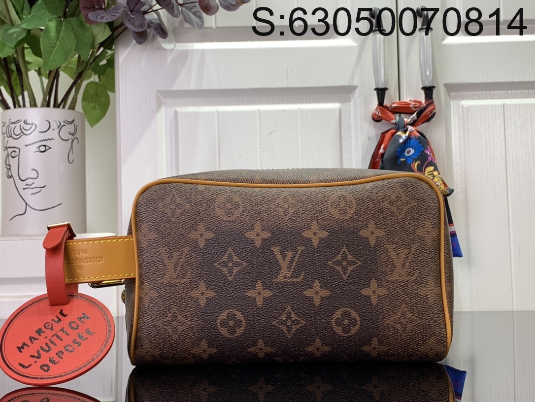 [88factory] 루이비통 락커 돕 키트 M11765 23*13*12cm 브라운 