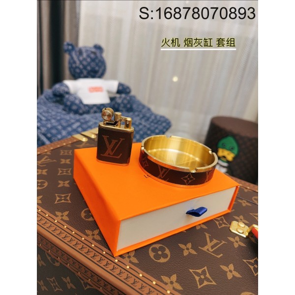 AGG 루이비통 라이터 담뱃 재떨이 세트 LOUIS VUITTON