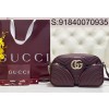 [JHL] 구찌 GG 마몽 스몰 숄더백 798715 24.5*15*9cm 와인 