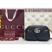 [JHL] 구찌 GG 마몽 스몰 숄더백 798715 24.5*15*9cm 블랙 