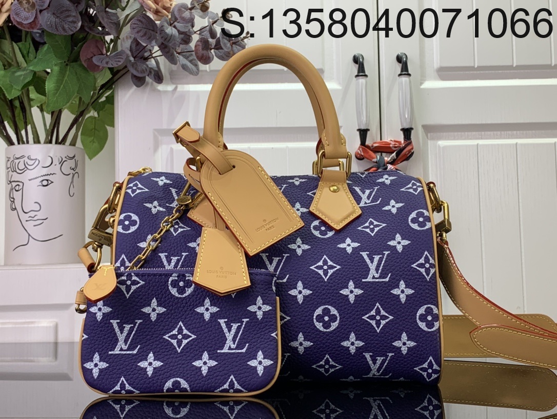 [88factory] 루이비통 스피디 P9 반둘리에 25 모노그램 M11562 25cm 퍼플