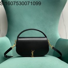 Pomegrante 생로랑 박스 생 로랑 소재의 VOLTAIRE 787671 24*5*15cm 블랙