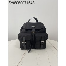 black frame 공장 프라다 리나일론 백팩 블랙 1BZ677 12*23.5*28cm 