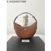 black frame 공장 프라다 아르케 스몰 가죽 숄더백 1BC194 22.5*18.5*6cm 브라운 