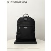 black frame 공장 프라다 리나일론 및 사피아노 가죽 백팩 블랙 2VZ048 43.5*31*20cm 
