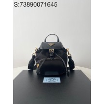 black frame 공장 프라다 리나일론 레더 백팩 1BZ075 18*15*11cm 블랙 