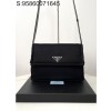 black frame 공장 프라다 미디엄 리나일론 패딩 숄더백 블랙 1BD255 30*21.5*12cm 