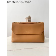 black frame 공장 프라다 라지 숄더백 1BD368 39*25*12cm 브라운 