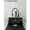 black frame 공장 프라다 보니 미디엄 가죽 핸드백 1BA426 32*15.5*12cm 블랙 