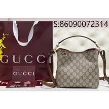 [JHL] 구찌 GG 엠블럼 숄더백 815118 20.5*18*11.5cm 브라운  