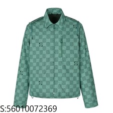 [잔디집2] 루이비통 모노그램 다미에 후드 자켓 그린 LOUIS VUITTON
