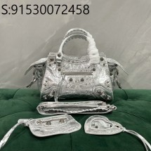 [dxg] 발렌시아가 네오 카골 XS 핸드백 스몰 26cm 실버 