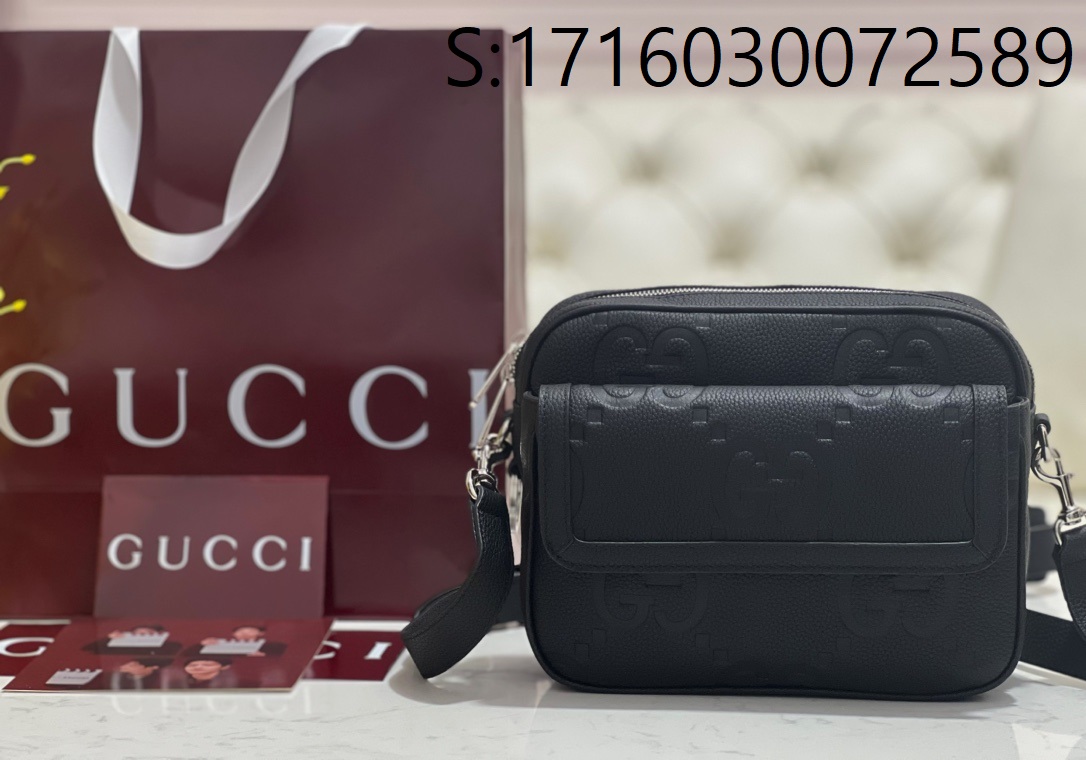 [JHL] 구찌 스몰 점보 GG 크로스바디백 블랙 794088 23*19*9.5cm 