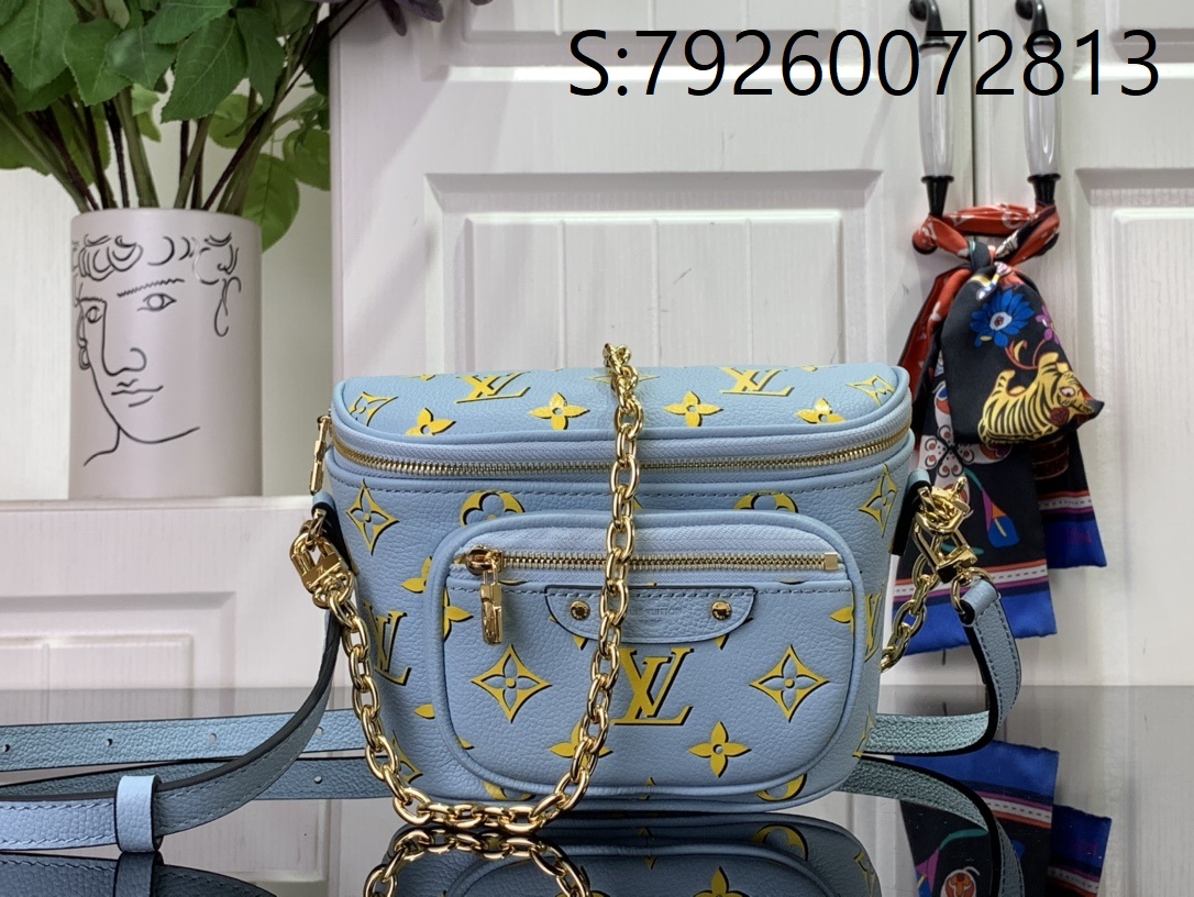 [88factory] 루이비통 미니 범백 17*12*9.5cm M83694 블루 