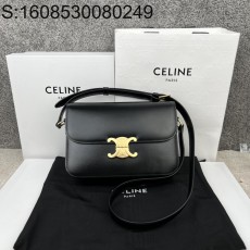 JXG 셀린느 틴 트리옹프 백 미디엄 22.5*16.5*7.5cm 블랙 