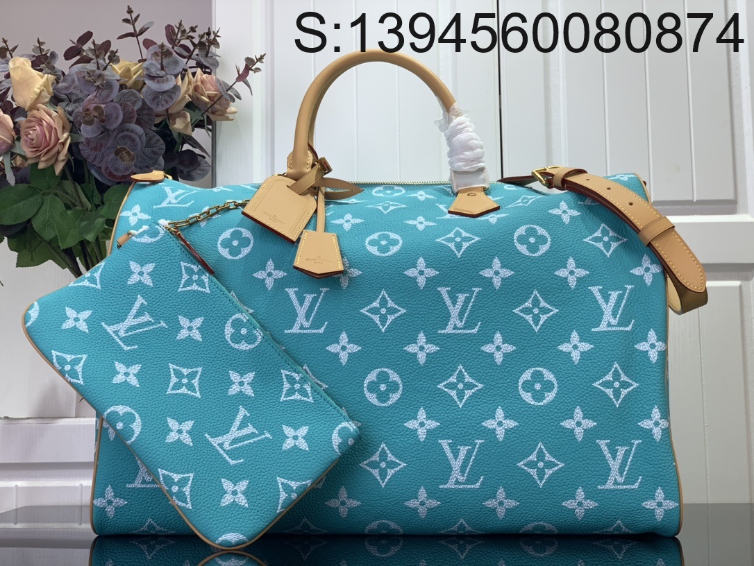 [88factory] 루이비통 스피디 P9 반둘리에 M11565 50*32*29cm 스카이 블루 