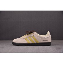【PK】Wales Bonner x AD Originals Samba Nubuck 白棕黄 ID0217