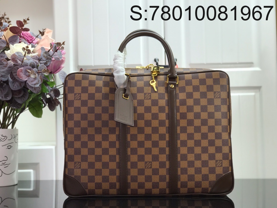 [88factory] 루이비통 다미에 다큐먼트 토트백 N41124 41*31*7cm 브라운 LOUIS VUITTON