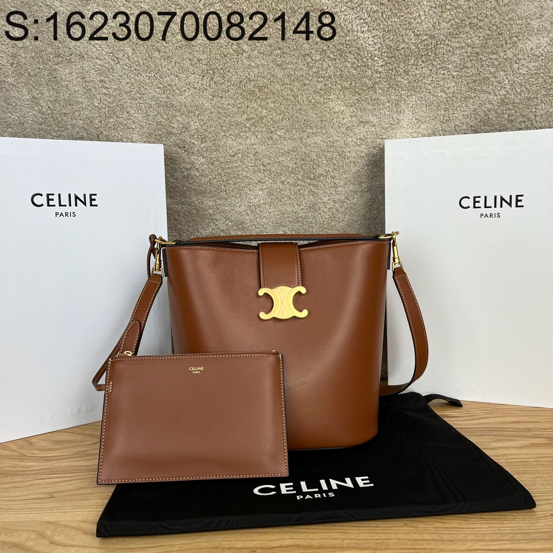 JXG 셀린느 미디엄 루이즈백 28*24*16cm 브라운 116613