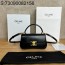 JXG 셀린느 틴 롤라 샤이니 카프스킨 블랙 21*12*5cm 