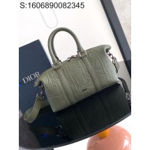 [JHL] 디올 위켄더 디올 그래비디 레더 그레인드 카프스킨 카키 31*18*12cm 