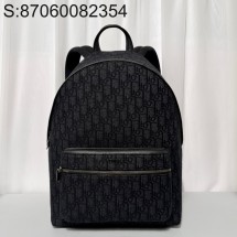 [JHL] 디올 라이더 백팩 디올 오블리크 자카드 블랙 30*42*15cm