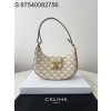 black frame 공장 셀린느 아바 트리옹프 백 트리옹프 캔버스 카프스킨 탄 화이트 23*13.5*6cm