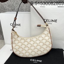 JXG 셀린느 트리옹프 캔버스 아바 백 193952 화이트 23*14*7cm 