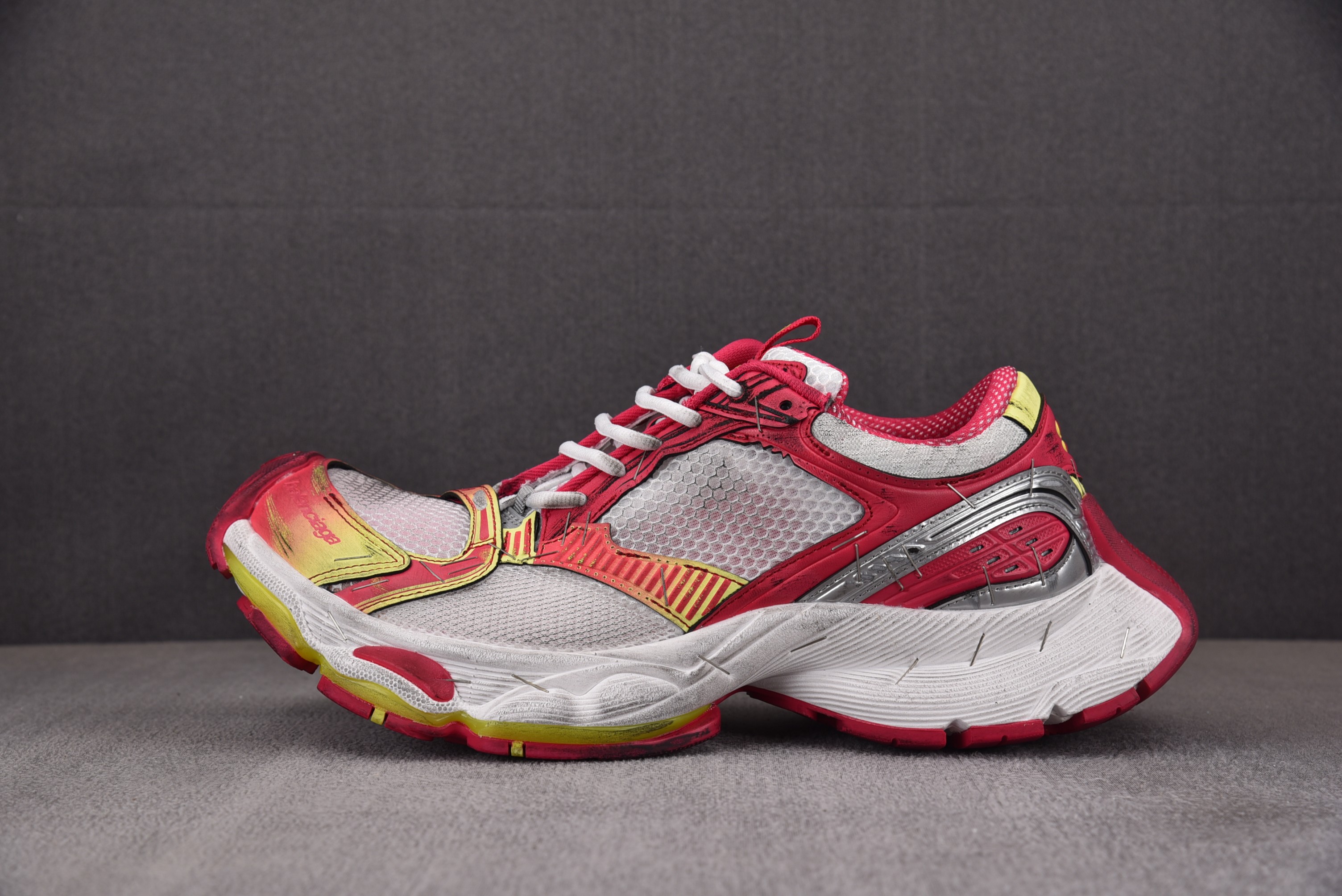 [XA]발렌시아가 스테이플러 Balenciaga STAPLER 화이트 그레이 레드 