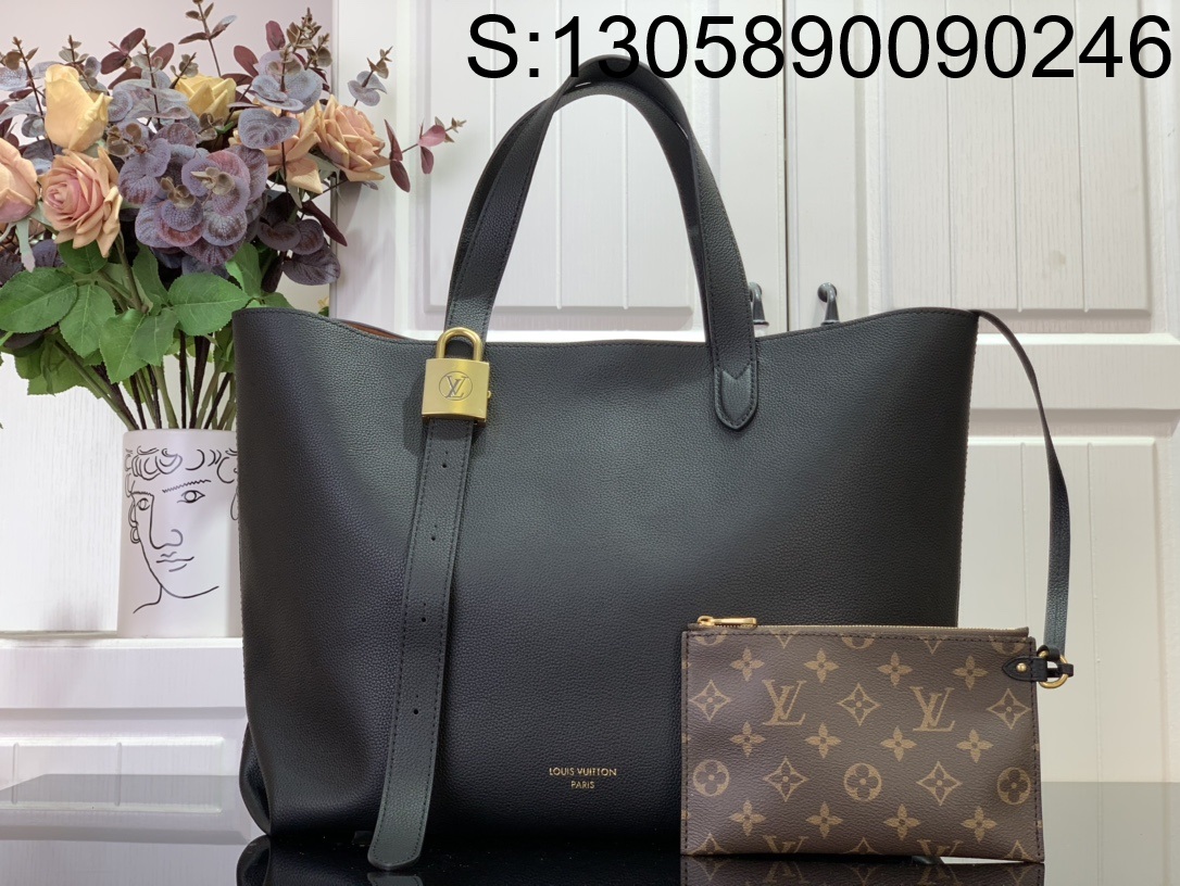 [88factory] 루이비통 로우 키 카바스 M25343 47*30*14cm 블랙 LOUIS VUITTON
