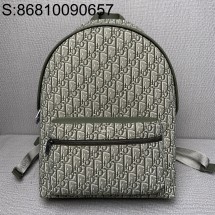 [JHL] 디올 라이더 백팩 디올 오블리크 자카드 그린 30*42*15cm 