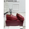 [152] 구찌 통굽 웨지 로퍼 레드 5cm Gucci